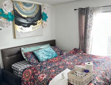 Family Room with Shared Bathroom
