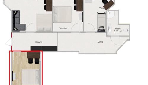 Double Room with Shared Bathroom