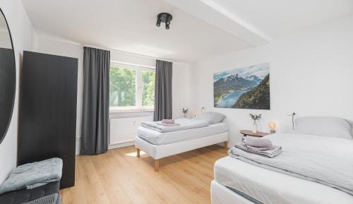 Three-Bedroom Apartment with Balcony