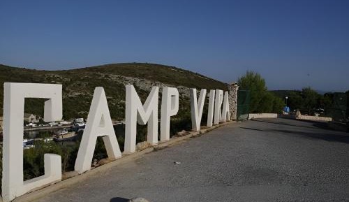 Empty Pitch for Camper