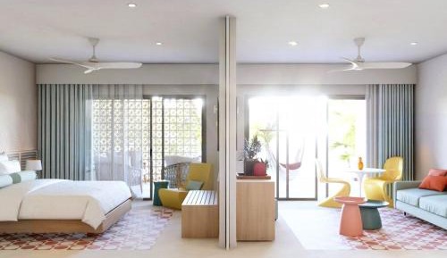 Master Suite Pool View