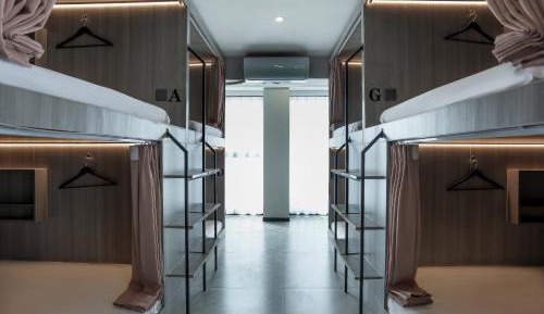 Bed in 8-Bed Dormitory Room