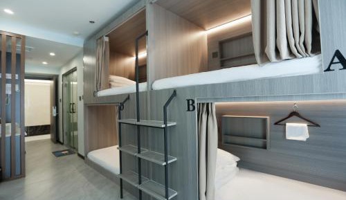 Bed in 4-Bed Male Dormitory Room