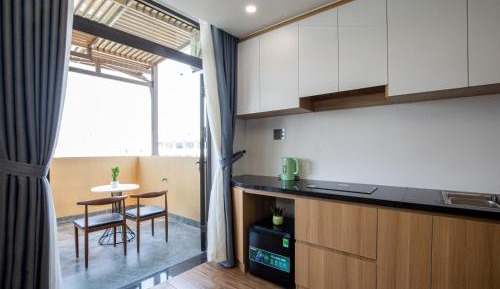 Studio with Balcony