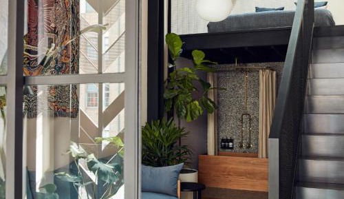 Loft with Balcony