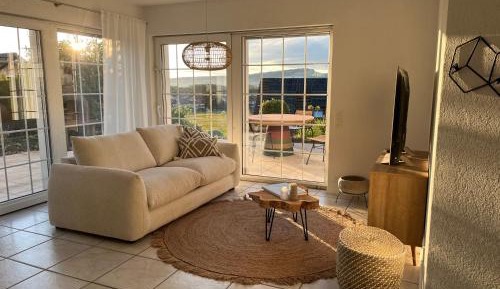Deluxe One-Bedroom Apartment with Garden View