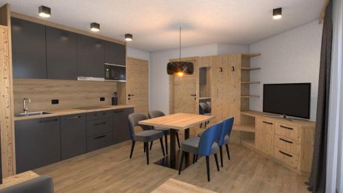 One-Bedroom Apartment with Terrace
