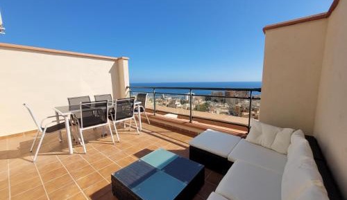 Two-Bedroom Apartment with Terrace and Sea View