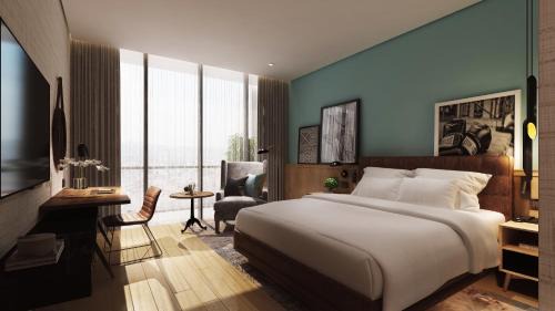 Deluxe King Room with Stadium View
