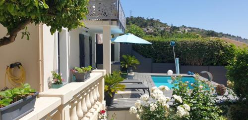 Studio with Pool View