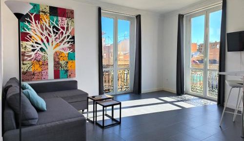 One-Bedroom Apartment with Terrace