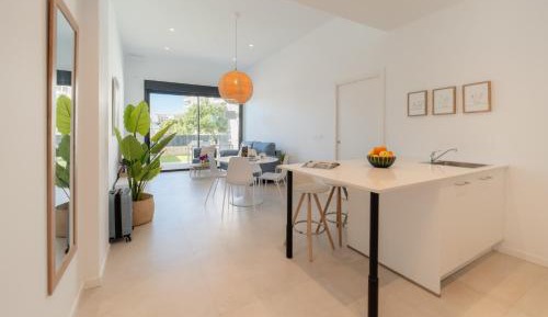 Apartamento 2 Dormitorios con Jardin