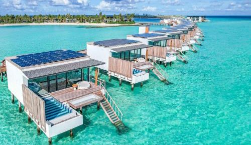 Ocean Water Pool Villa Collection with One King Bed