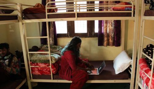 Bed in 6-Bed Female Dormitory Room