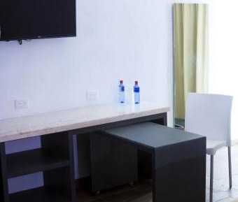 Double Room with Two Double Beds and Balcony