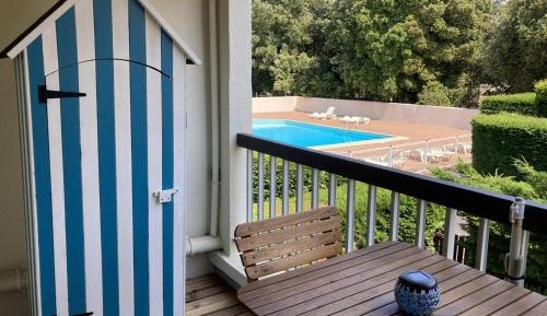 Studio with Pool View