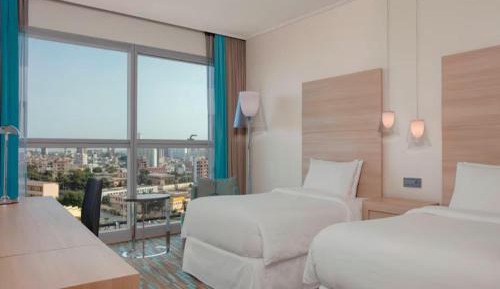 Classic, Guest room, 2 Twin/Single Bed(s), City view