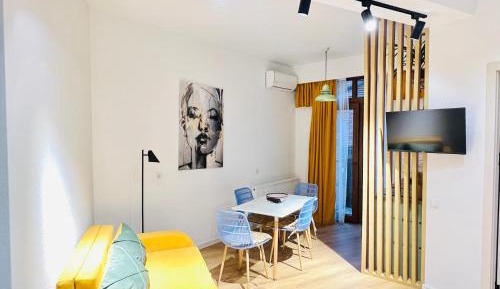 Studio with Balcony