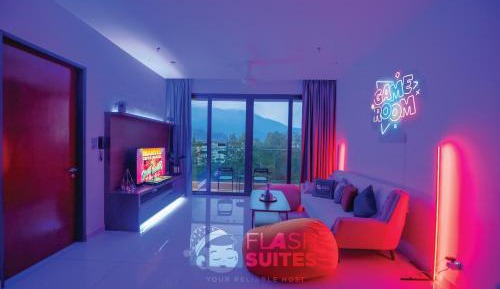 Premium Three-Bedroom Duplex Suite with Balcony