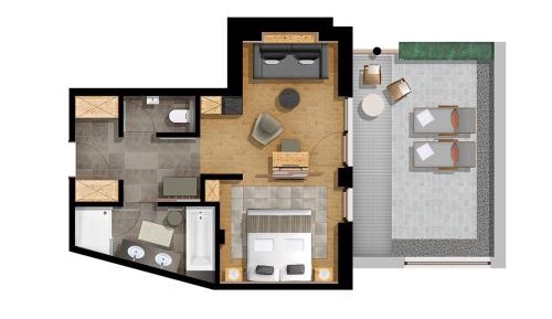Zirben Deluxe Family Room