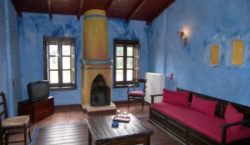 Suite with Fireplace