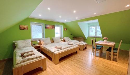 Family Room with Shared Bathroom
