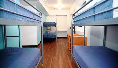 Private 6-Bed Dormitory Room with Shared Bathroom