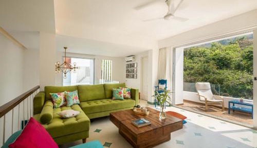 ElTesoro-Charming duplex with roof terrace-Siolim