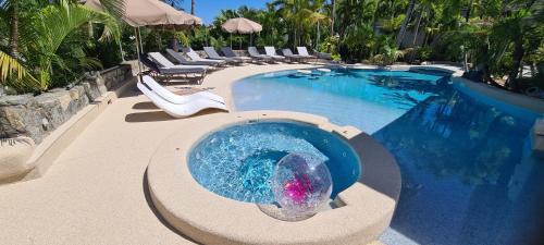 Studio with Pool View