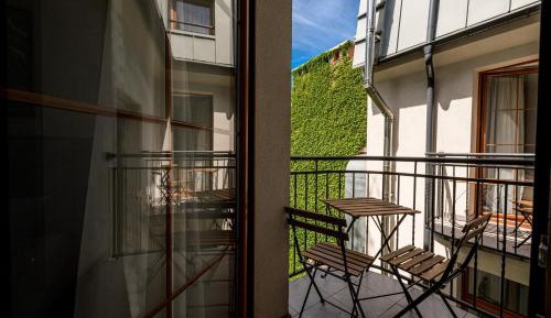 Studio with Balcony
