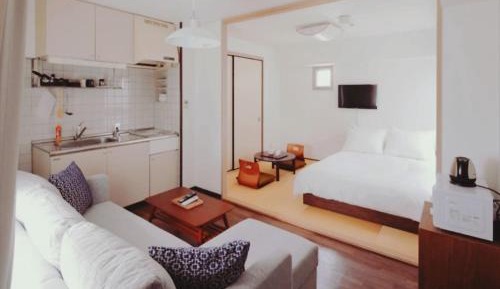 Superior Double Room with Kitchen and Futon