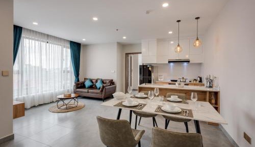 Two-Bedroom Apartment with Balcony