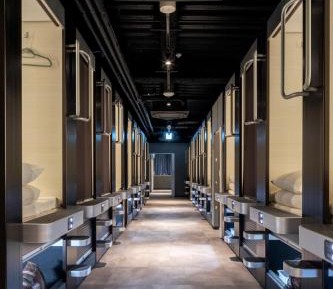 Moderate Capsule Room with Shared Shower and Toilet - male Only