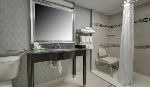 Twin Rom with Mobility Accessible Roll In Shower - Non-Smoking