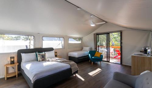 Superior Glamping Tent Accessible