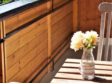 Comfort Triple Room with Balcony and Garden View