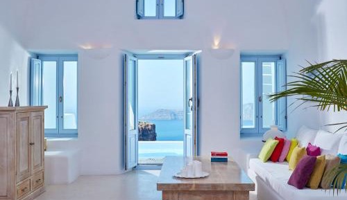 Astra Infinity Pool Suite with Caldera View