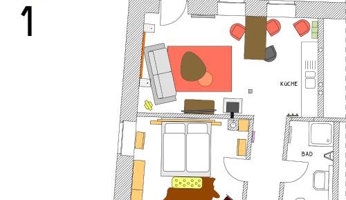 Apartment with Balcony