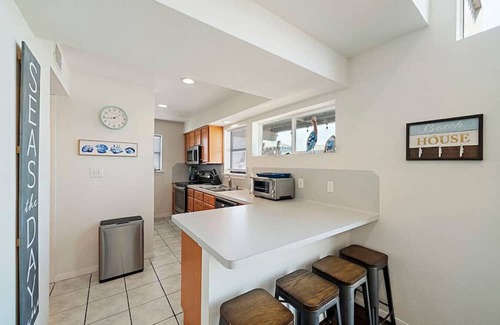 Galveston House | Seas the Day by BeachBox! Waterfront! Boat Slip!