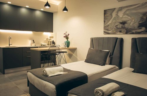 Trikomo Apartment | Studio Flat w Pool, Balcony Near Beach in Iskele