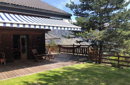 Chalais Ski Chalet | Family chalet, complete accommodation. Magnificent view