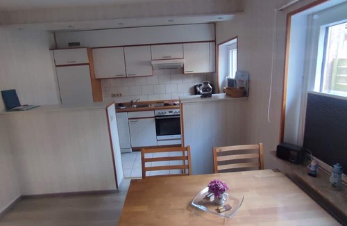 Hallig Langeneß Apartment | Apartment 'Süderaue' with Shared Terrace and Wi-Fi