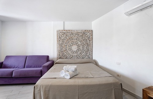 El Madronal Apartment | Vacation Studio 'Center Parque Santiago 2' with Sea View, Wi-Fi and Air Conditioning