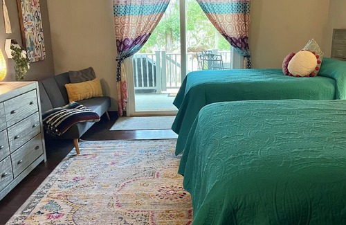 Elkhart Lake Condo | Fronting lively Lake Street in lovely Elkhart Lake, the Kick Back is your place!