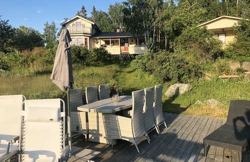 Gavle O House | Pleasant accommodation with its own beach located along the Jungfrukusten | SE20023