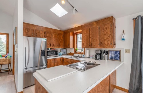Pine Point House | Escape to Pine Point: Beach Home with Fire Pit