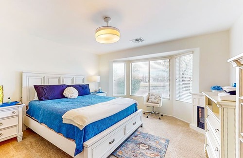 Laveen Village House | Water view desert stay with putt putt, enclosed yard, fireplace, streaming, & AC