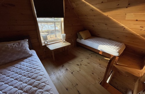 Georgetown Cabin | Captain's Camp - Rustic, Cozy Camp on the Back River in Georgetown, Maine!