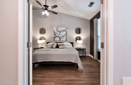 Alabaster House | Enjoy a Gardenside Getaway - Fenced Yard & Patio