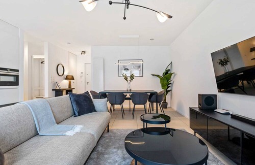 Sanem Apartment | Spacious 2BR in Belval - City Views & Smart TV